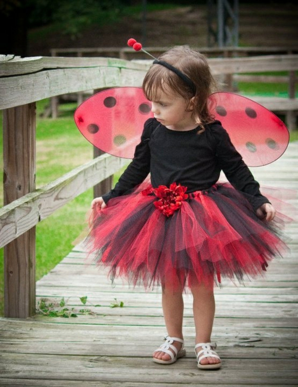 DIY clothes carnival costumes lady beetle
