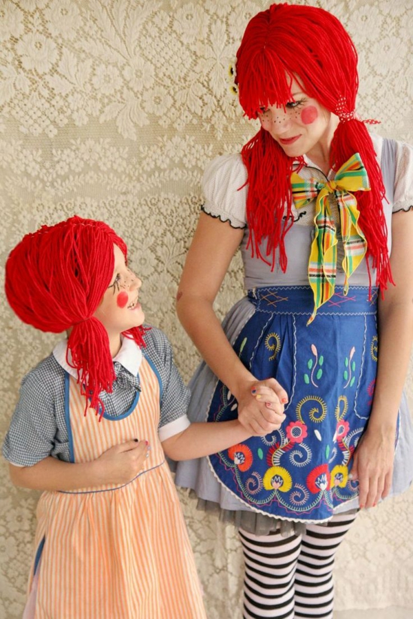 DIY Clothes Carnival Costumes Pippi Longstocking