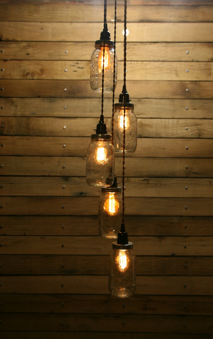 مصابيح LED ومصابيح LED مصابيح مصابيح شرقية مصباح مع مصمم كشف الحركة مصابيح ميسون jar2