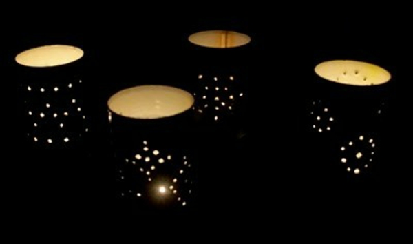 effektivt belyser lanterner bordlamper dåser mørke