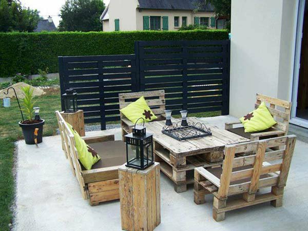 Diy baldai europaletten terasa baldų dizainas patys