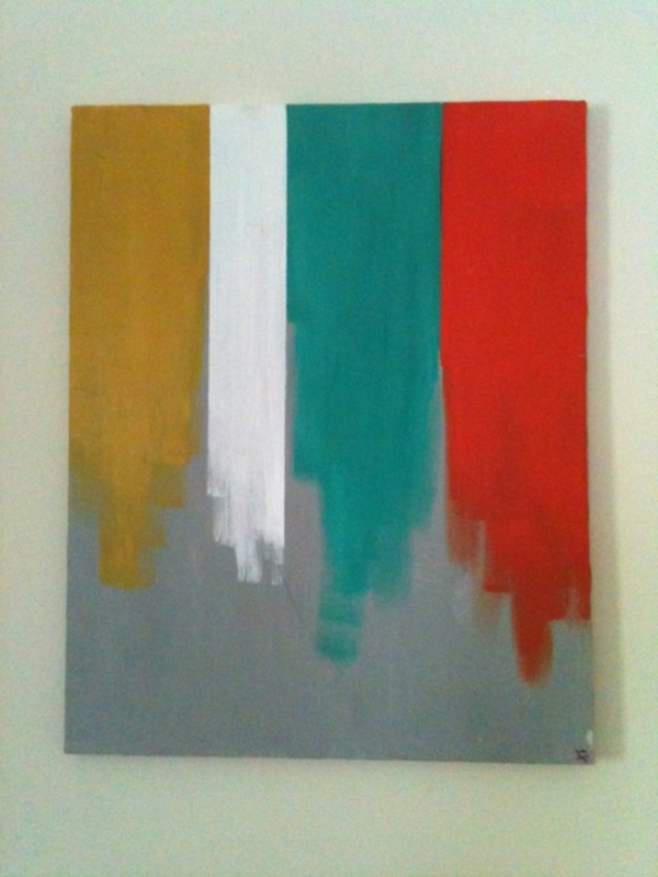 diy moderne canvas prints kleuren