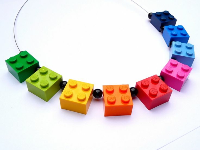 Proyectos de bricolaje Lego Stones Accessories Make Yourself Necklace