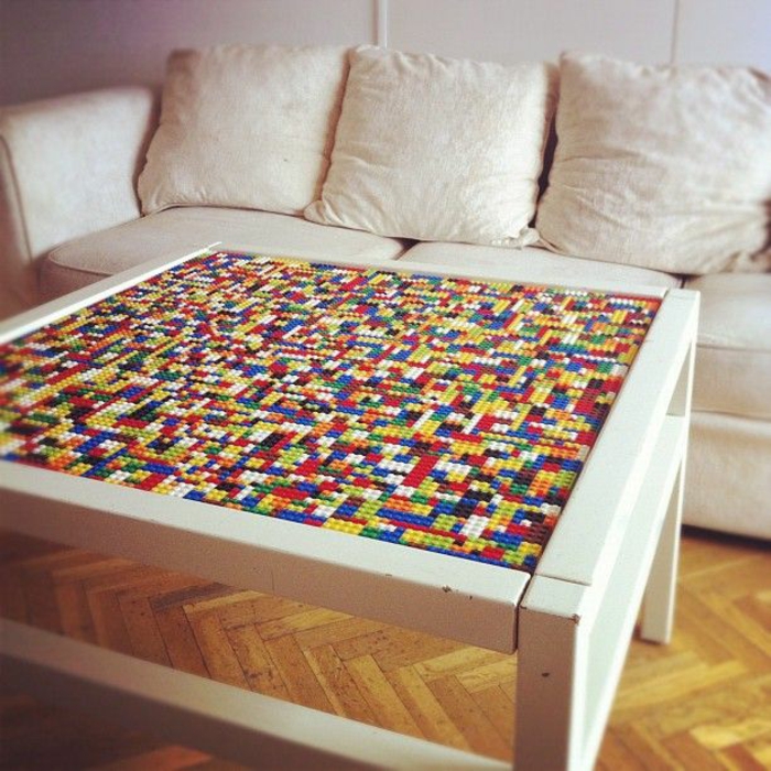 diy projects lego stones coffee table decorating