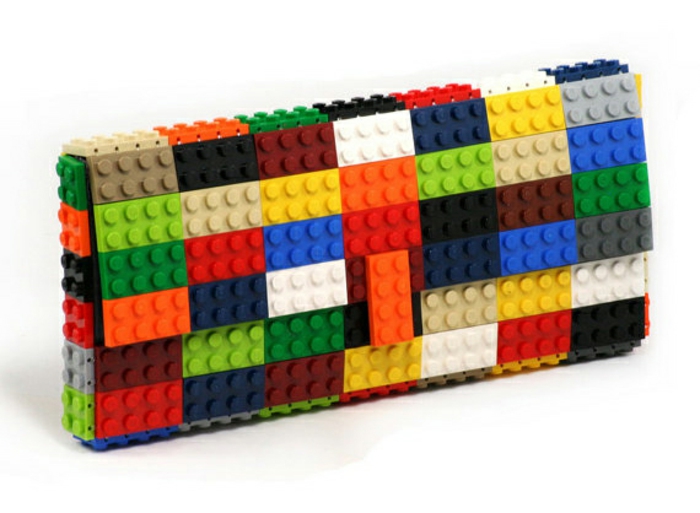 DIY projects lego stones handbag color combination