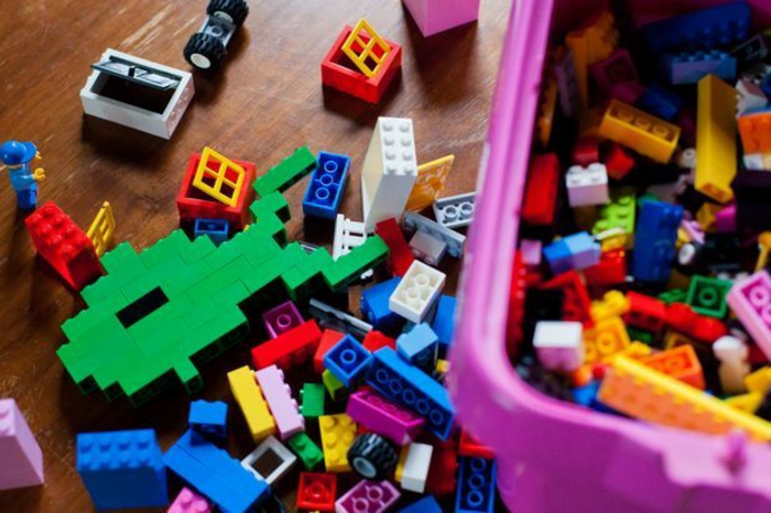 DIY projects lego bricks children's toys also for adults