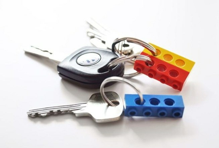 diy项目lego宝石钥匙链打造自己