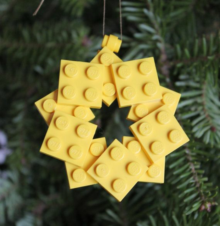 Proyectos de bricolaje Decoraciones de Navidad de Lego Stones Construye tu propia estrella