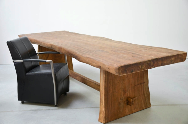 real wood furniture work desk