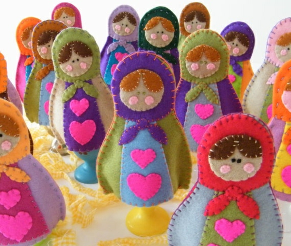 egg warmer sewing diy project colorful figures