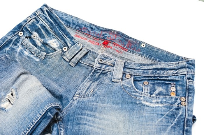 eenvoudige knutselideeën oude jeans sleutelen aan nieuwe dingen