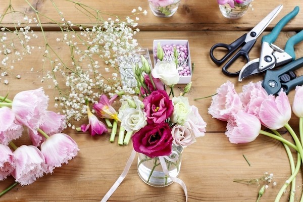 simple craft ideas for floral arrangements