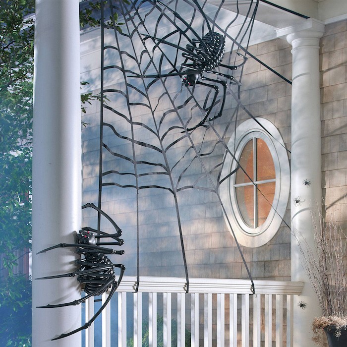 Entrance decoration to make halloween yourself