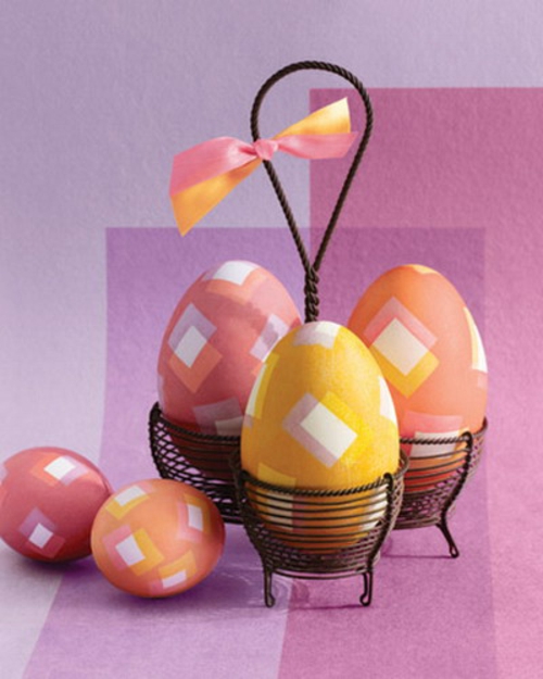 一些复活节彩蛋装饰理念有趣