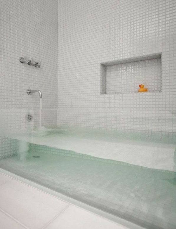 meubilair ideeën moderne badkamer ligbad
