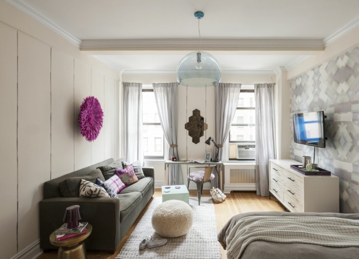het leveren van ideeën woonkamer ingericht vintage stijl kleine kamer