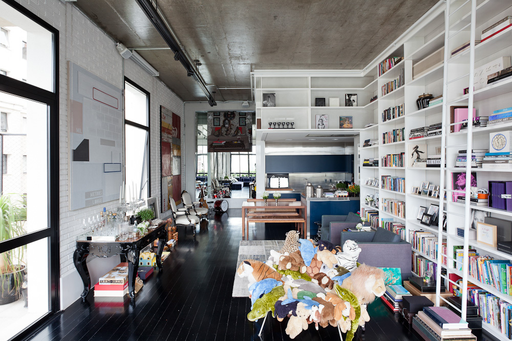 bokhyller plysj leker design ide moderne interiør