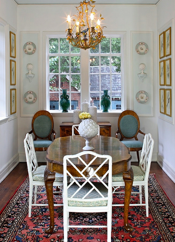 dining table with chairs window chandelier