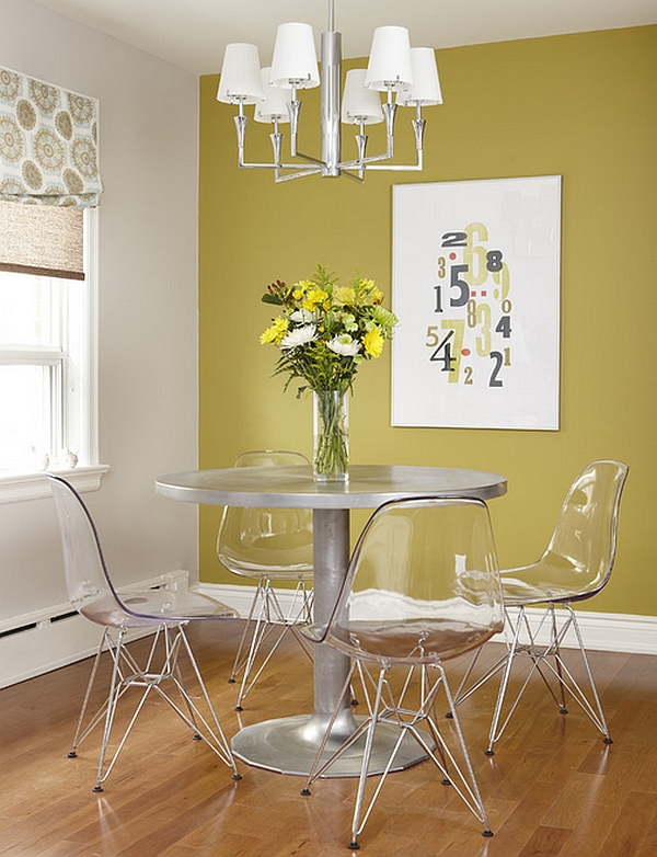 dining table chairs acrylic chandelier