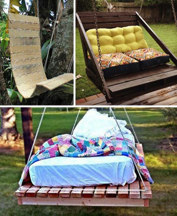 europallets houten pallets meubels ambachtelijke DIY DIY cool moderne matras