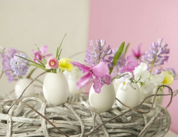 Indrukwekkende decoratie-ideeën voor Pasen - 48 prachtige tafels