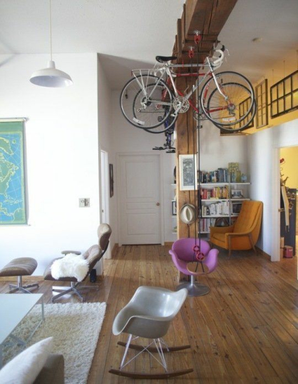 ποδηλάτων περίπτερο σχεδιασμό δημιουργικές ιδέες διαβίωσης στο σπίτι