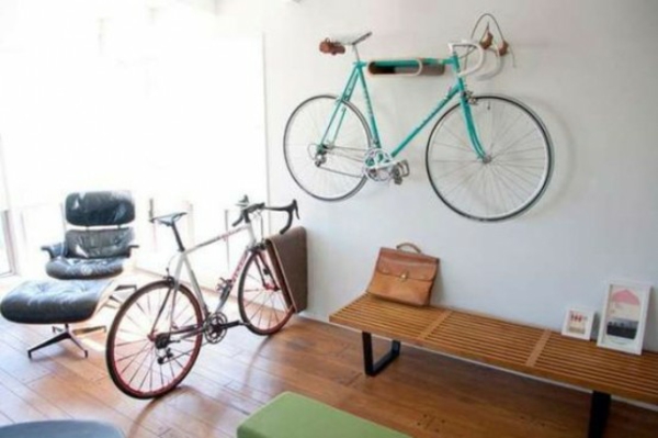 στούντιο ποδηλάτων τοίχου mount όμορφη ιδέες διαβίωσης