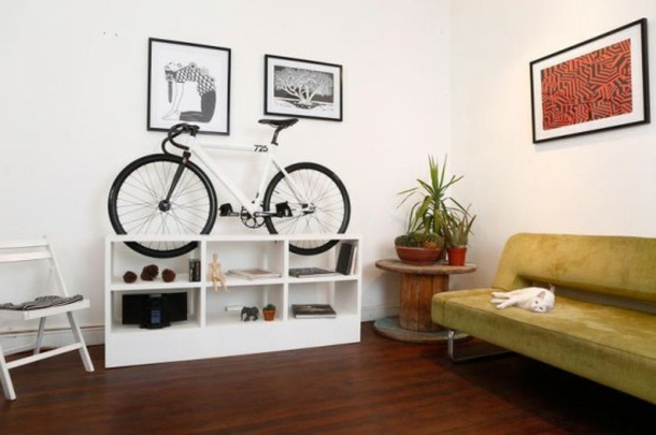 ποδήλατο στέκεται σαλόνι εκμεταλλεύεται ιδέες