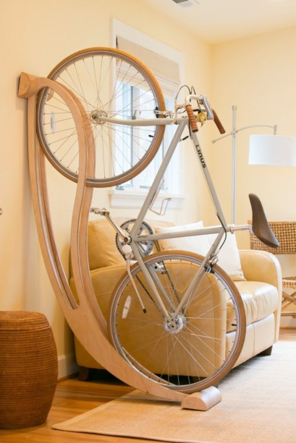 ποδήλατο στάση στο σπίτι πρακτικές ιδέες καθιστικό