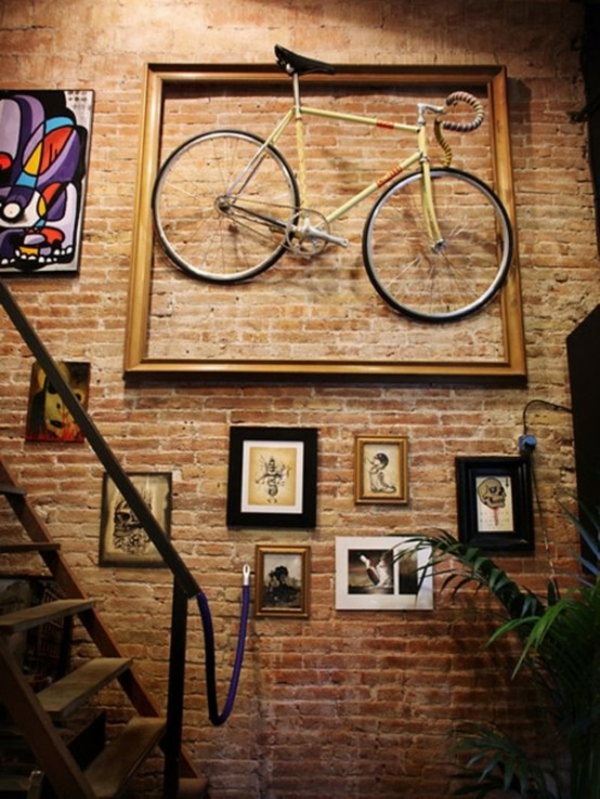 τοίχο ποδήλατο τοίχο μοναδική τοίχο διακόσμηση τοίχων
