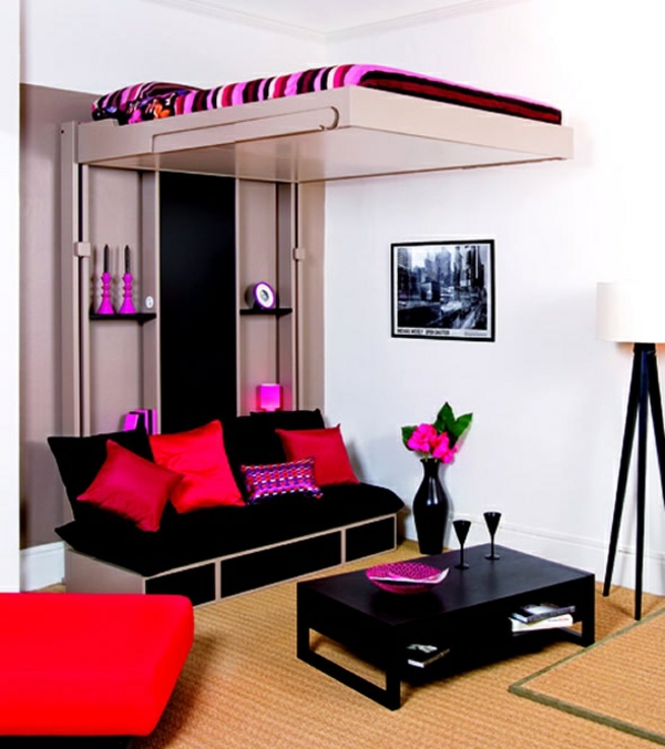 combinación de color cama original ideas de diseño de interiores