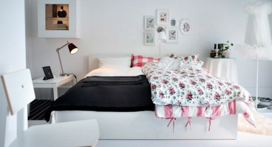 цветова схема ikka спалня спално бельо