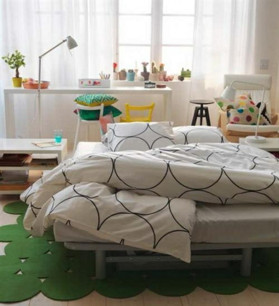 цветен дизайн ikea каталог мебели спалня спално бельо