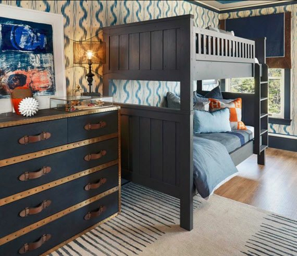 nursery colors design blue furniture bunk bed