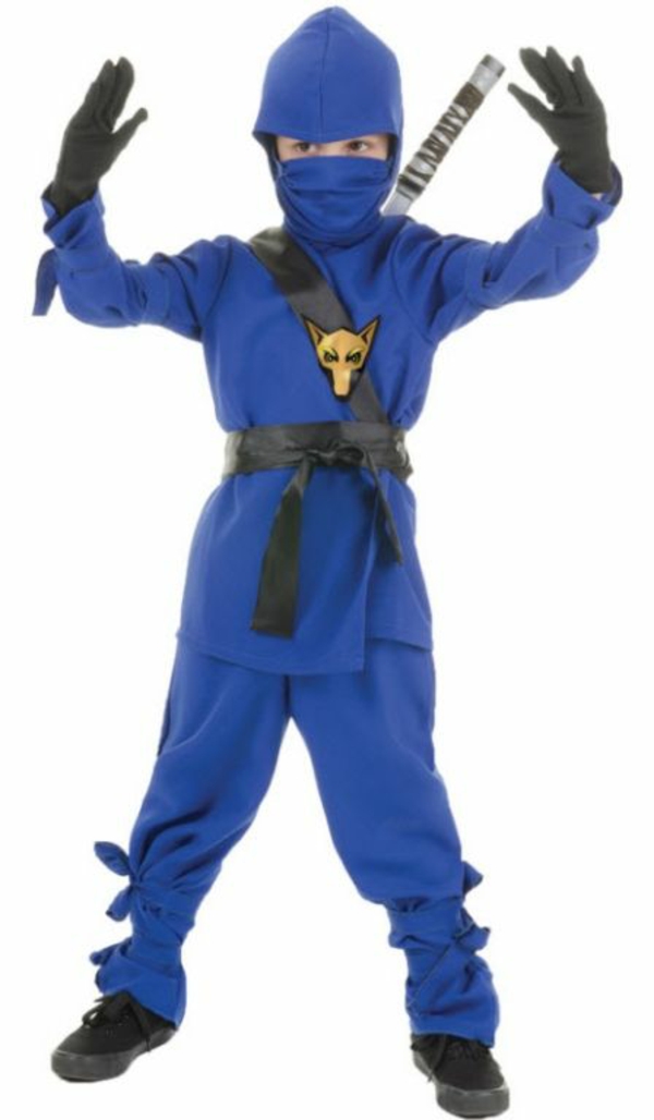 αποκριάτικα κοστούμια ιδέες ninja μπλε