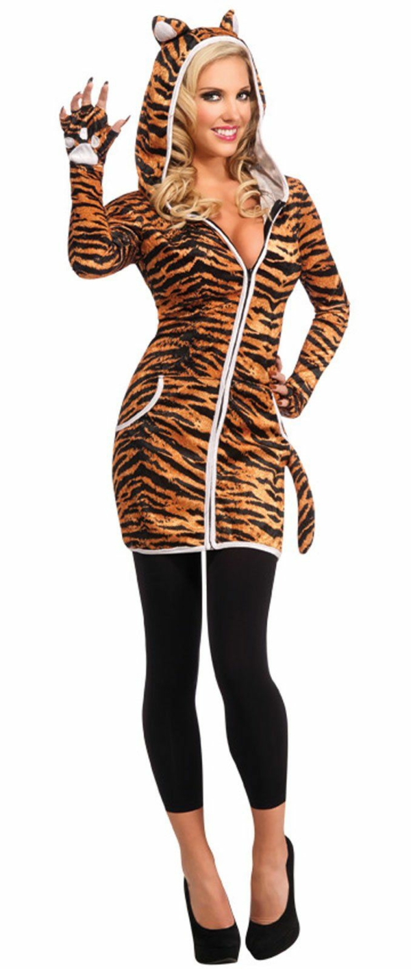 狂欢节服饰创意老虎为主题