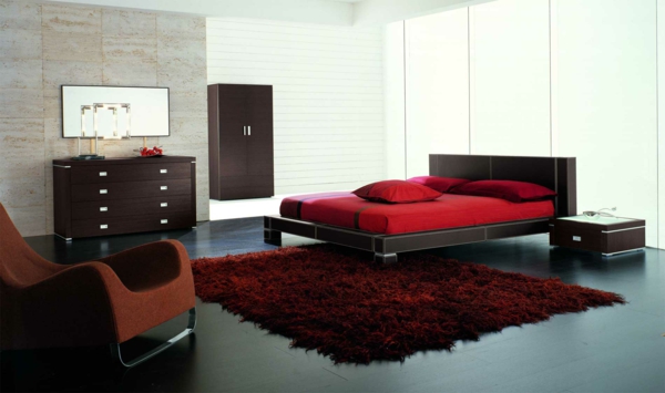 Feng Shui perustaa makuuhuoneen suunnittelu ideoita harmoniaa
