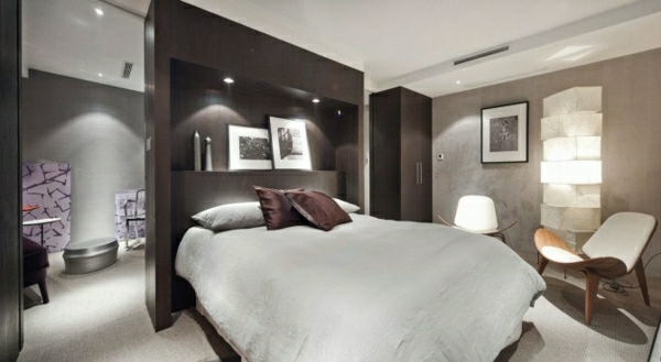 Feng Shui makuuhuone kalusteet sänky vaatekaappi pääty