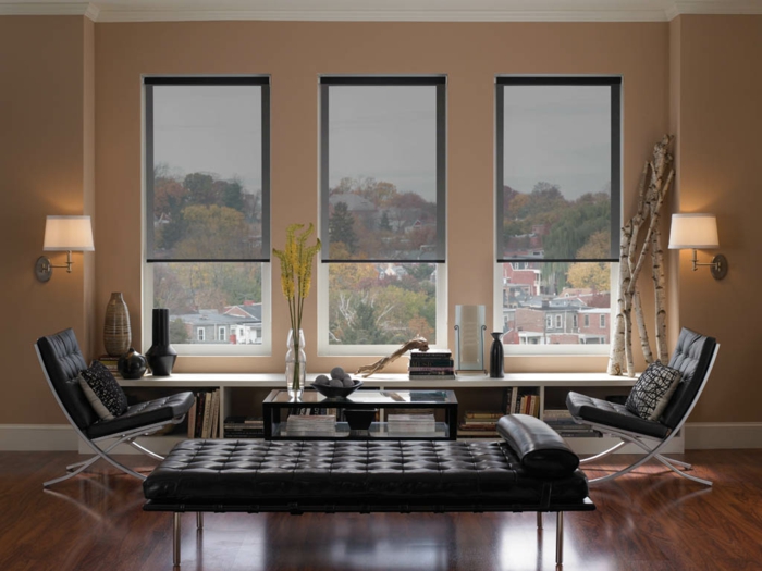 ikkuna yksityisyys läpinäkyvä moderni tyylikäs muotoilu aurinkovoidetta