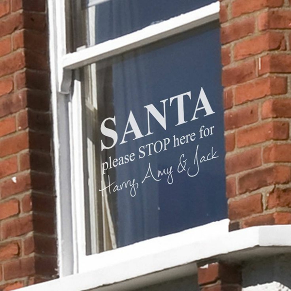 lango apdaila kalėdinės idėjos, skirtos Kalėdų lango lipdukui 