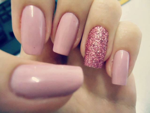 vingernagels afbeeldingen eenvoudige nagels roze eenvoudige nagels