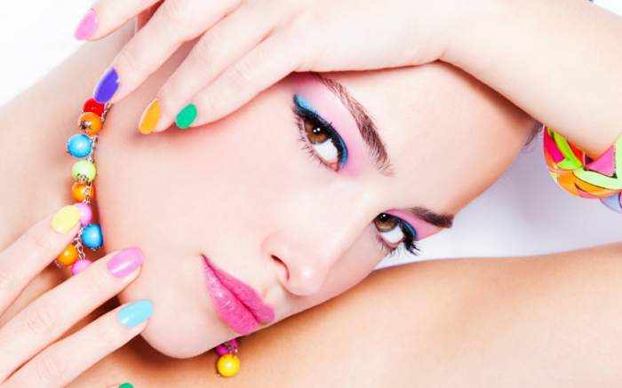 νύχια σχεδιασμό πολύχρωμα καρφιά παστέλ χρώματα σχεδιασμό νυχιών καλοκαίρι βερνίκι νυχιών