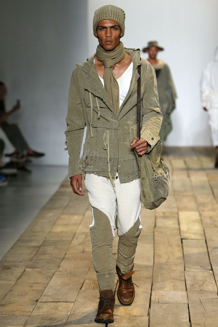 primavera traje moda hombre moda de hombres primavera 2016 colección estilo greg lauren militar estilo urbano