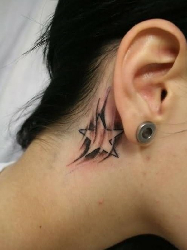 tetování hvězda tetování znamená nápady ucho