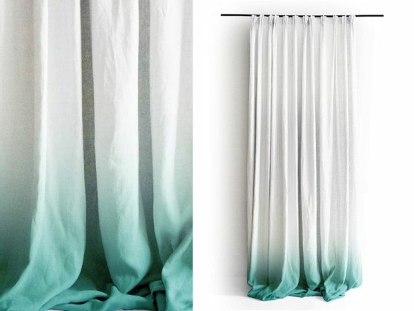 curtains decorations ombre