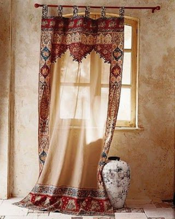curtains decorations oriental