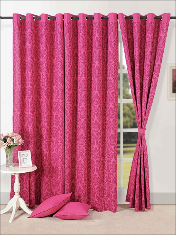 curtains decorations suggestions pink