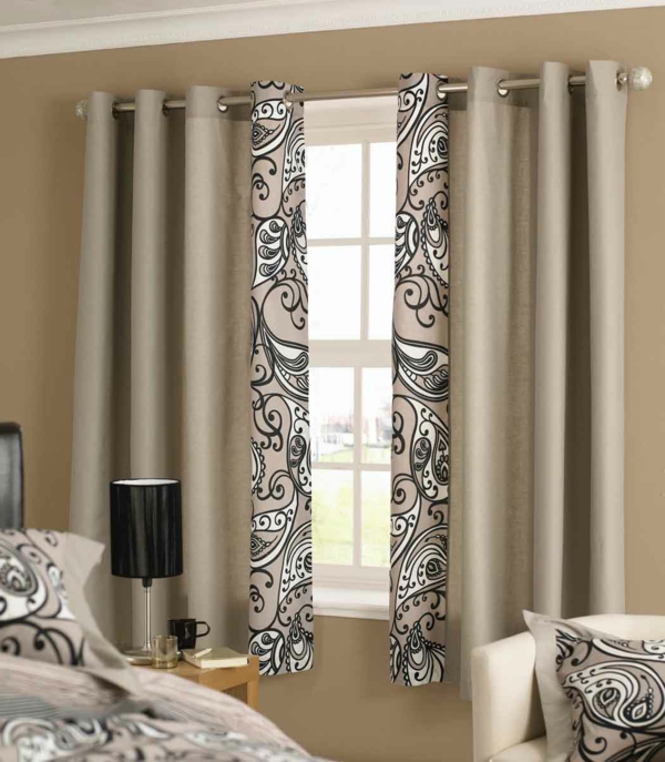curtains decorations suggestions tendril pattern