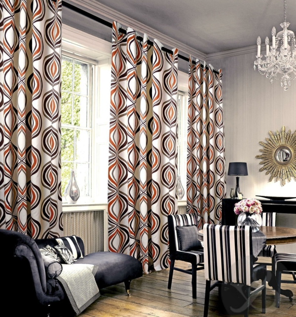 curtains decorations suggestions curtains geometric patterns