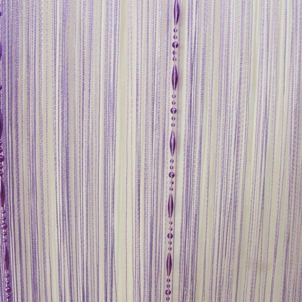 decoraciones cortinas cortinas cadena púrpura